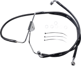Extended Length Black Vinyl Brake Line Kit [2/2]