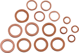 Copper Drain Plug Washer Set