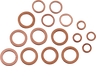 Copper Drain Plug Washer Set