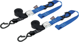 1-1/2" Cam-Buckle with Safety-Latch Hooks and Soft-Tye