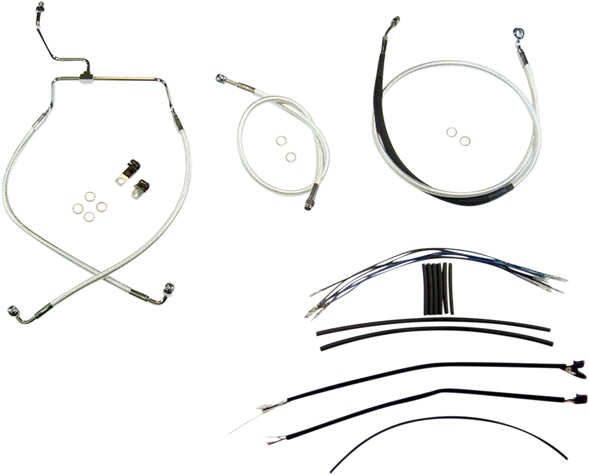 Sterling Chromite II® Designer Handlebar Installation Kit - 15"-17" - '17-'19 FLHR