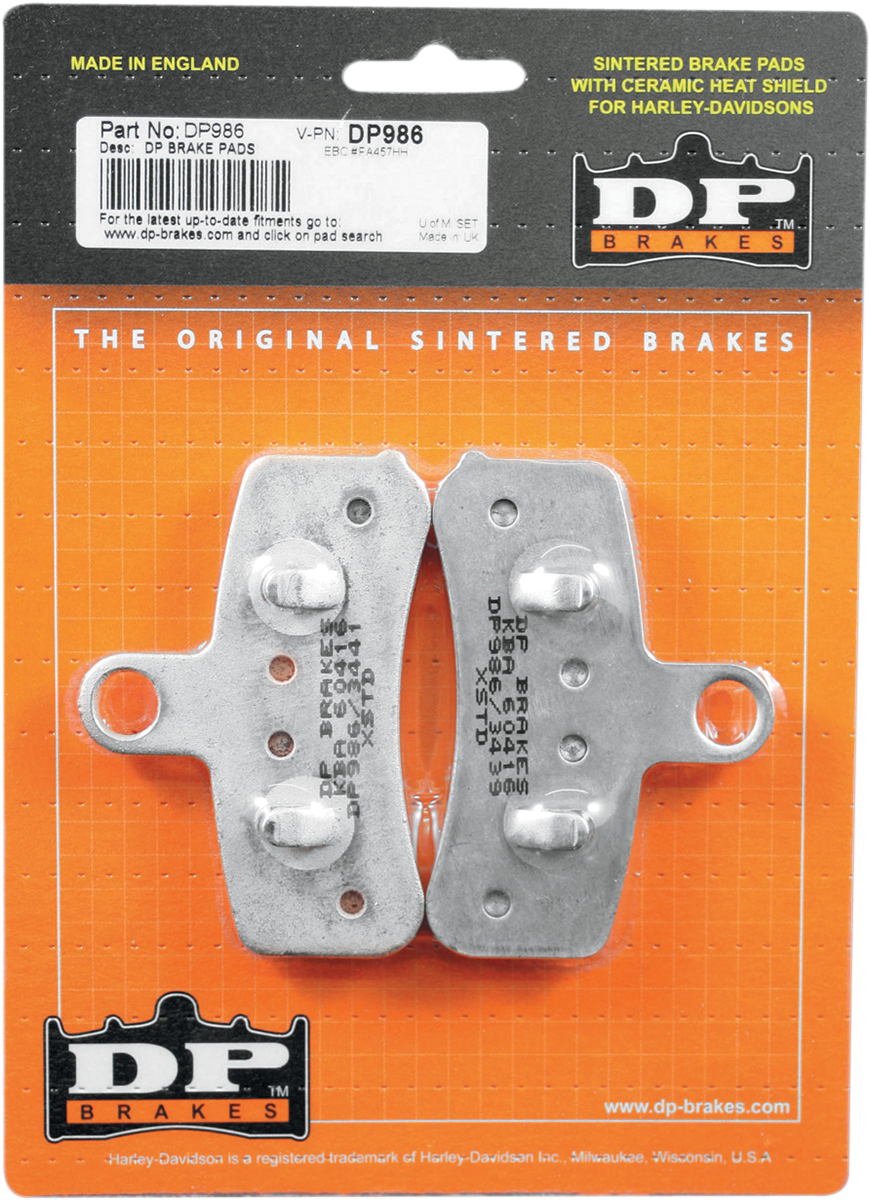 Sintered Metal Harley/Buell Brake Pads