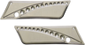 Drilled Saddlebag Latch Covers