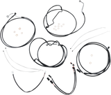 XR Handlebar Installation Kit - 12"-14" Ape Hangers - '17-'20 FLHR - Black