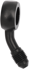 Banjo Fitting - 12 mm - AN3 35° - Black