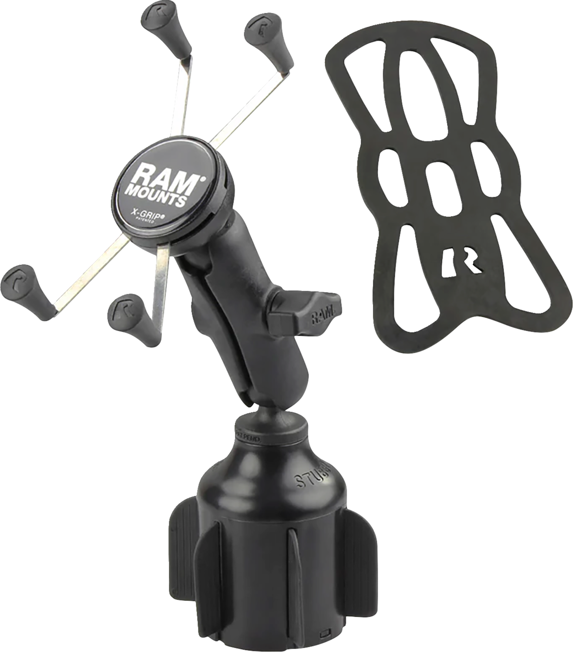 X-Grip® Large Phone Mount with Stubby™ Cup Holder Base