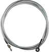 Hydraulic Clutch Line - Sterling Chrome II - 78"