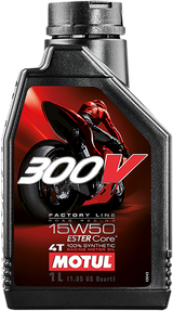 300V Factory Line Road Racing Synthetic 4T Engine Oil