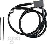 Extended Length Black Vinyl Brake Line Kit [2/2]