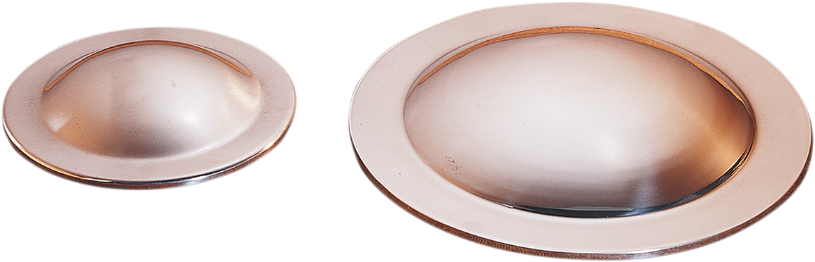 Polished Domed Pulley Cover Kit