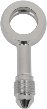 Banjo Fitting - 12 mm - AN3 180° - Chrome