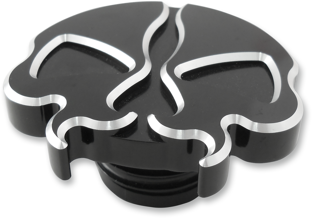 Split Skull Gas Cap — Non-Vented