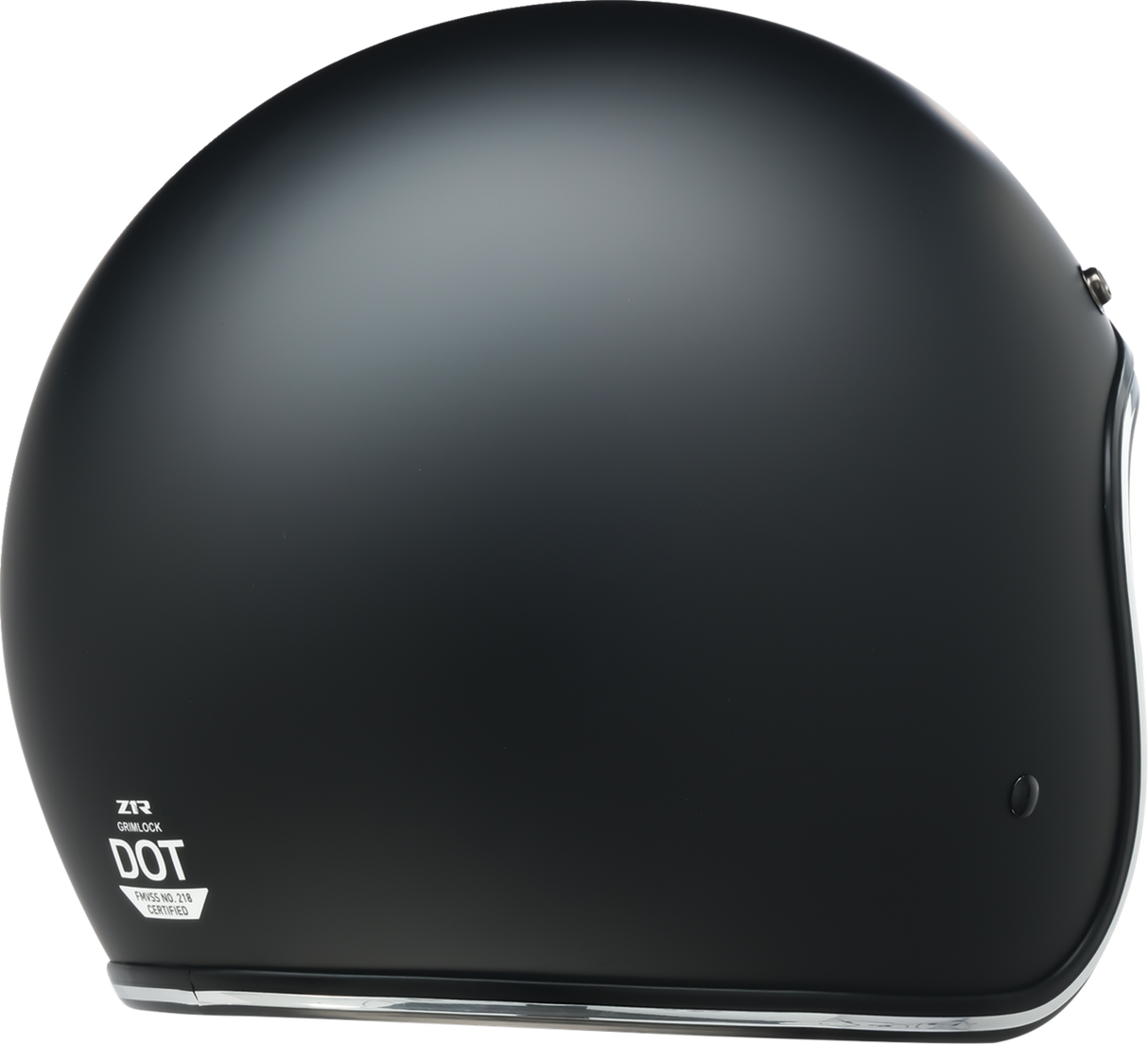 Grimlock Solid Helmet — Flat/Black