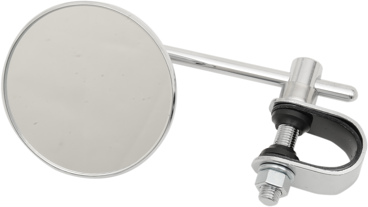 3" Chrome Stamped Mirror