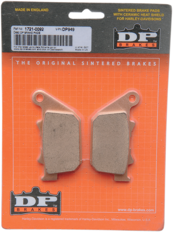 Sintered Metal Harley/Buell Brake Pads