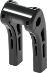 Ghost Risers - 1-1/4 Clamp - 8" - Black