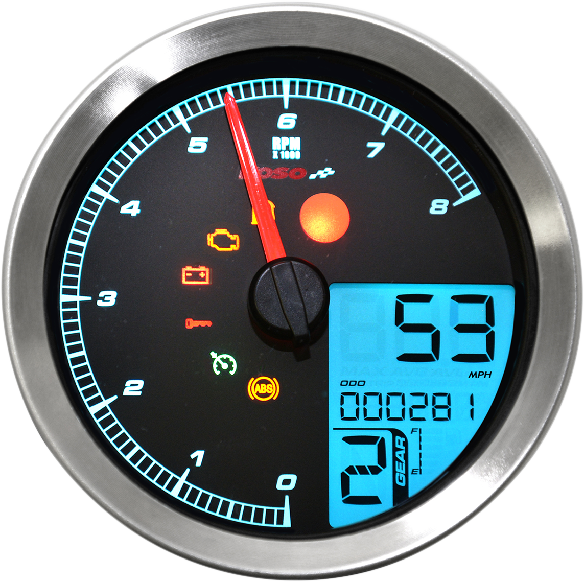 HD-04 Speedometer/Tachometer