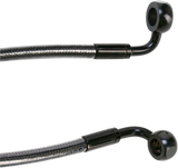 Brake Line - 90/90° - 54" - Black Pearl