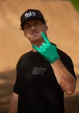 Strapped Stocker Jade Gloves