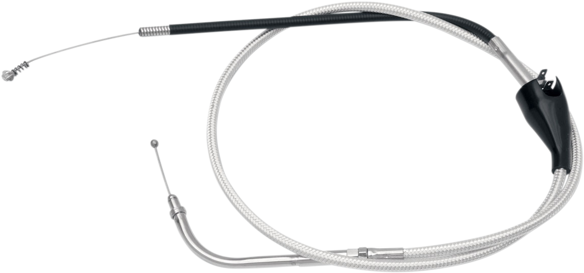 Sterling Chromite II® Braided Idle Cable for Harley-Davidson - Cruise - 41-1/2"