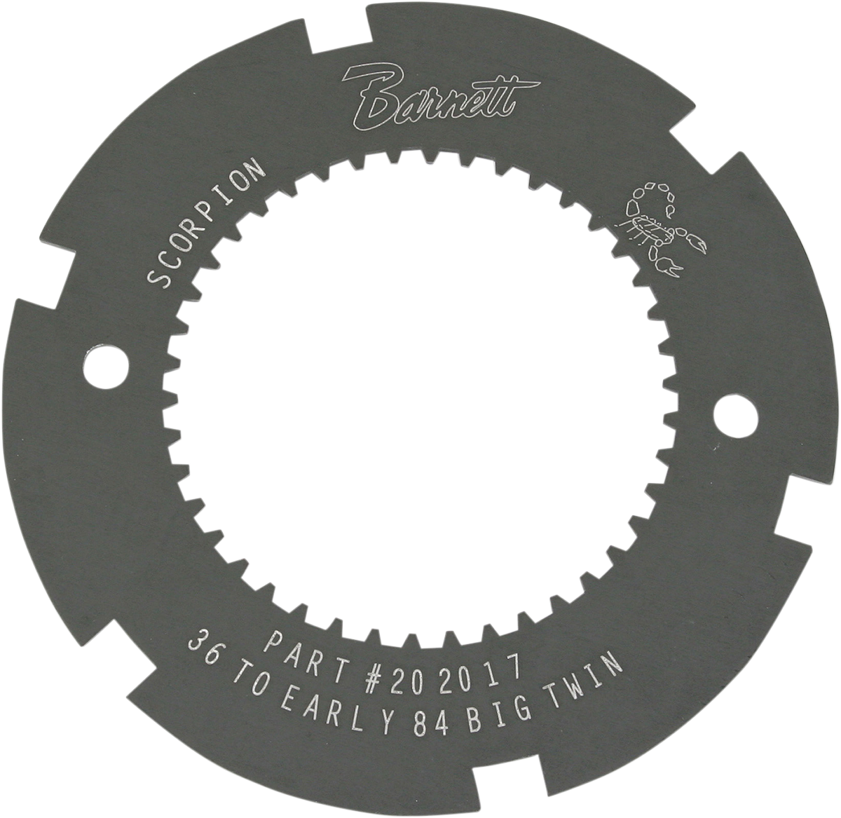 Scorpion Clutch Lock Plate