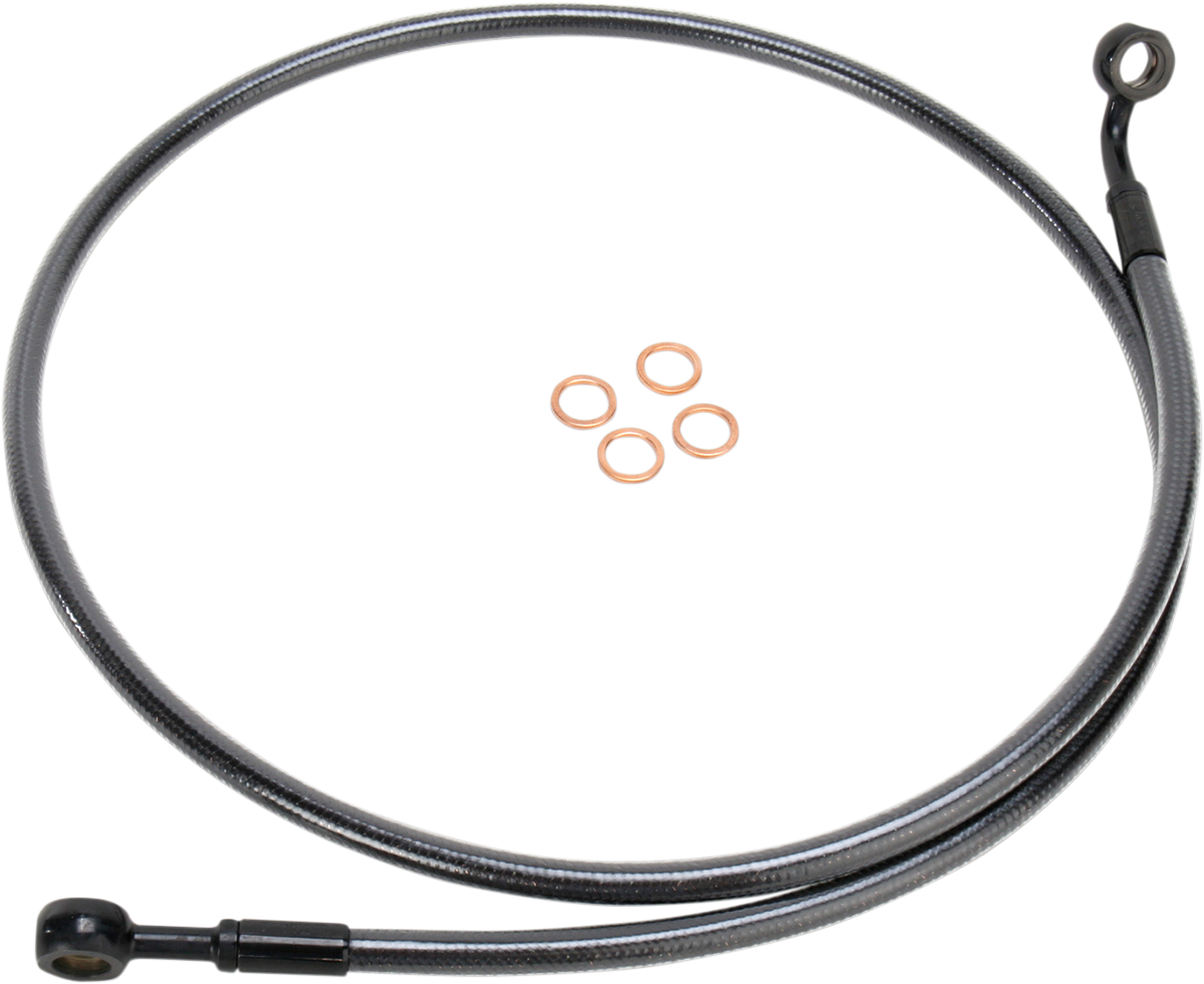 Brake Line - 180/60° - 38" - Black Pearl