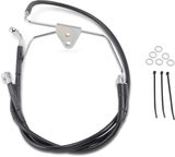 Extended Length Black Vinyl Brake Line Kit [2/2]