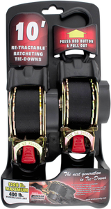Retractable Ratcheting Tie-Downs