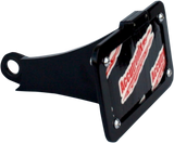 Side Mount License Plate with LED Tag Light
