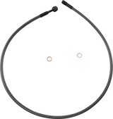 Brake Line - Front - 10 mm - 180° - 36" - KARBONFIBR