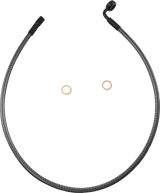 Brake Line - Front - 12 mm - 90° - 30" - KARBONFIBR