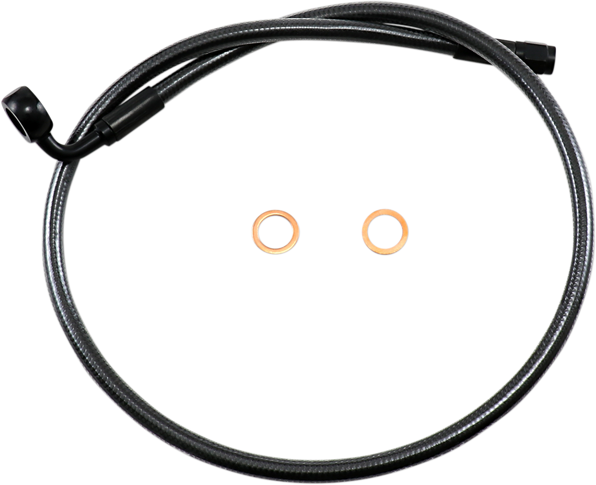 Brake Line - 12mm-90° - 30" - Black Pearl