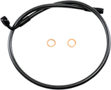 Brake Line - 12mm-90° - 30" - Black Pearl