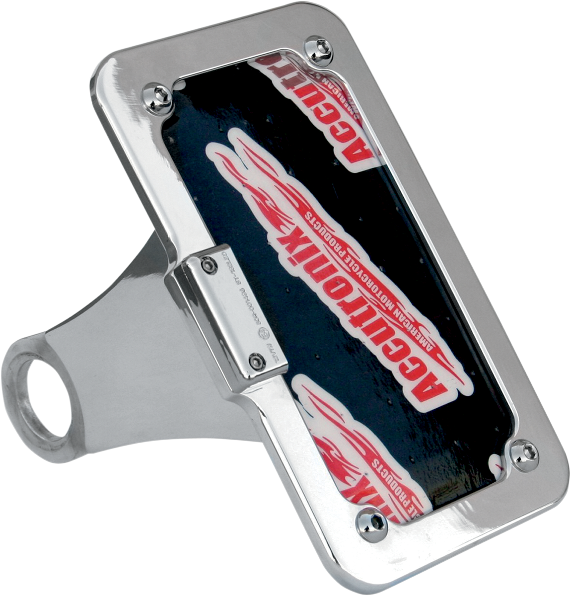 Side Mount License Plate with LED Tag Light
