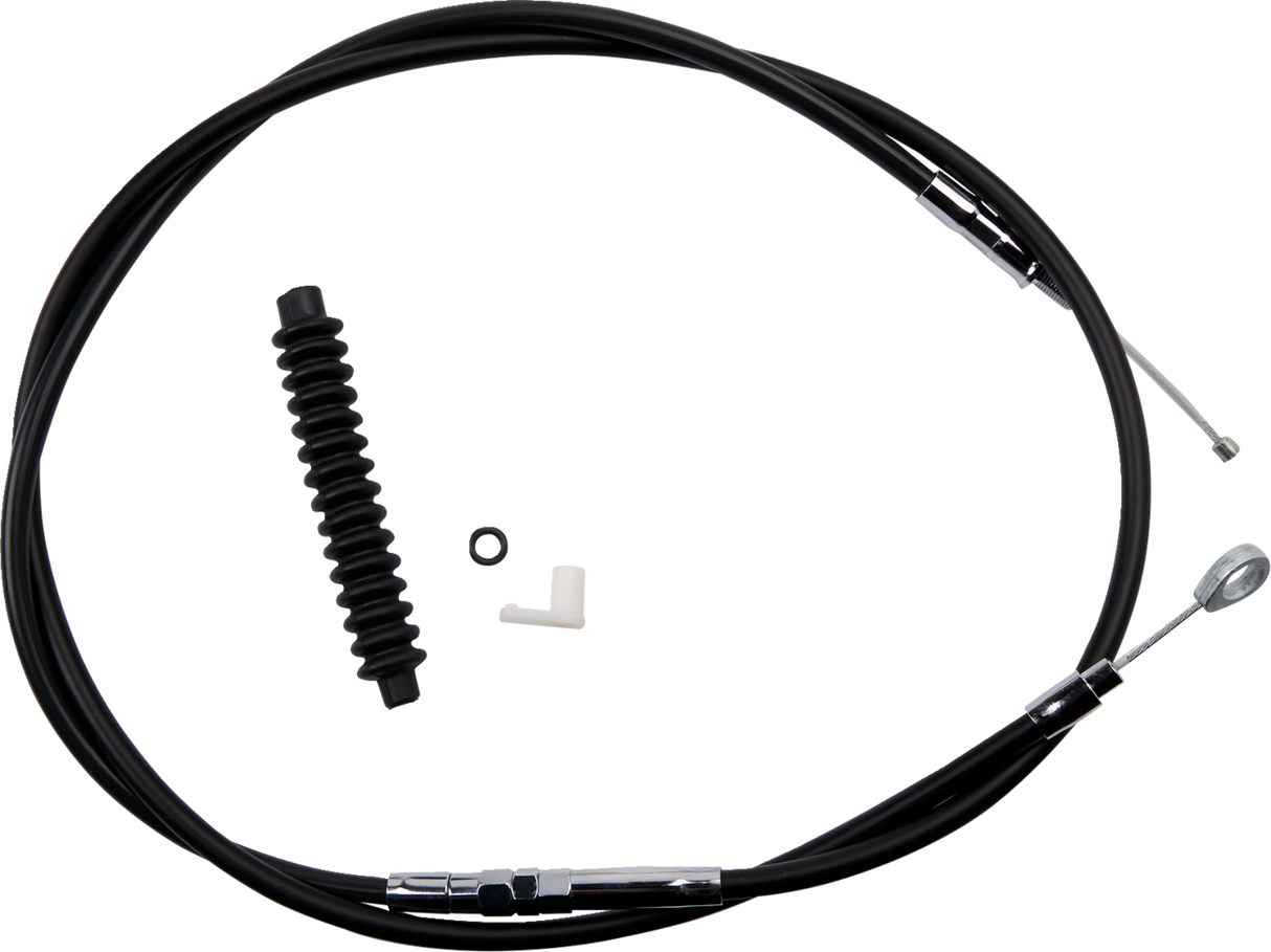 High-Efficiency Black Vinyl Clutch Cable