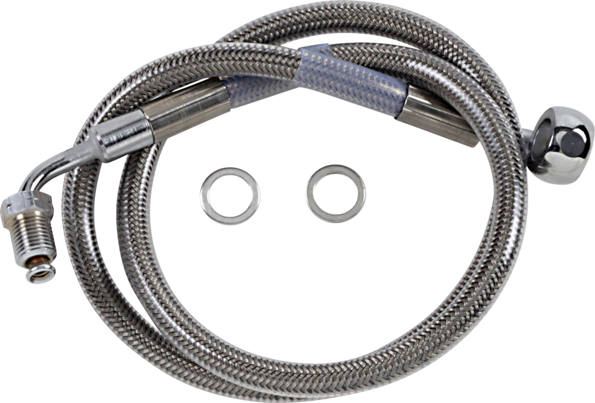 Extended Length Stainless Steel Brake Line