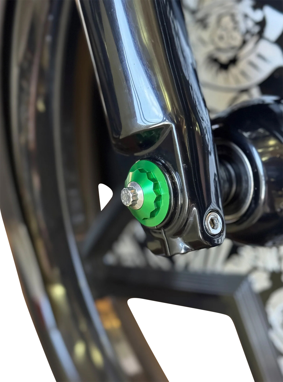 Y-Axle Custom Front Axle Kit with 12 Point Style Axle Cover