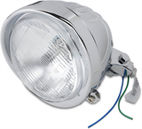 Chrome Custom Springer-Style Headlight Assemblies