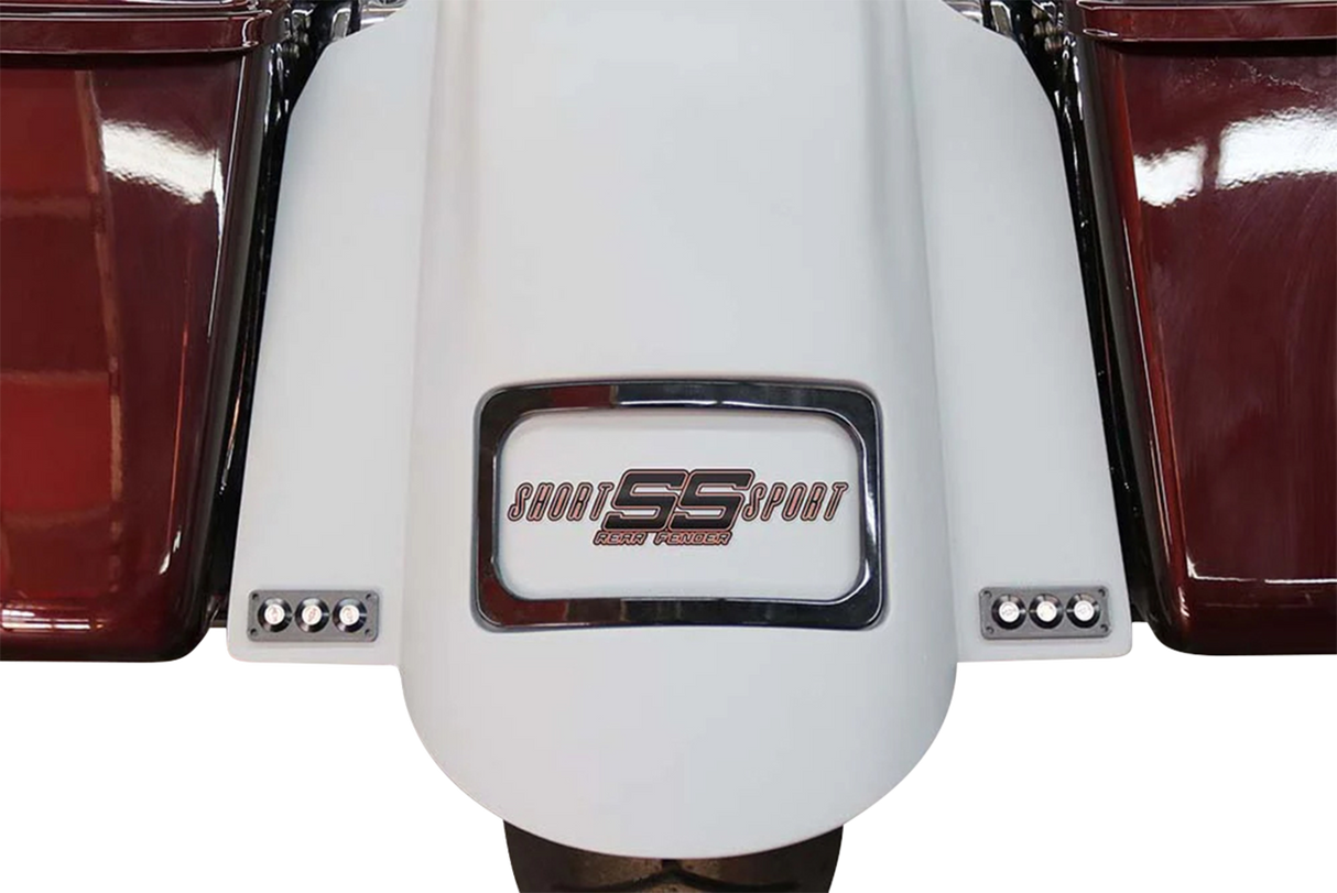 Tri-Pod Taillight with Lightning Bolts