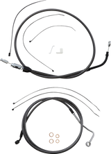 Black Pearl™ Designer Handlebar Installation Kit - 10" - '21-'23 FLH