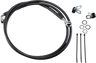 Extended Length Black Vinyl Brake Line Kit [2/2]