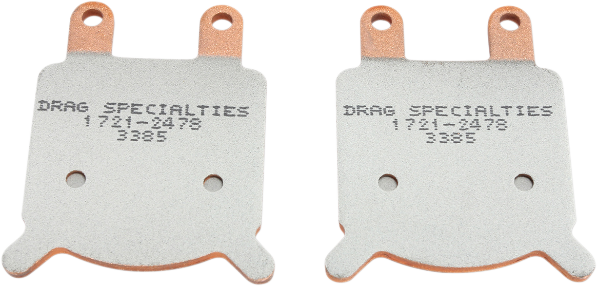 Sintered Metal Caliper Brake Pads
