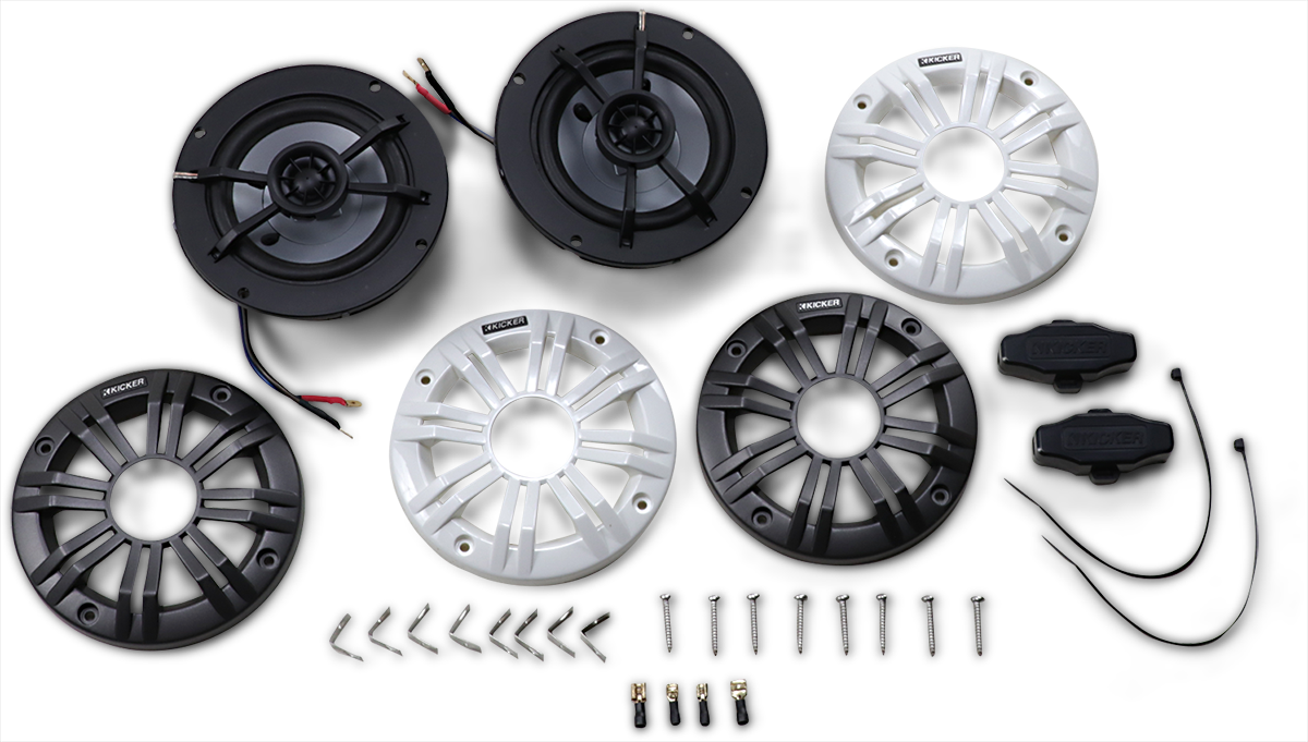 4" All-Weather Coaxial Speakers