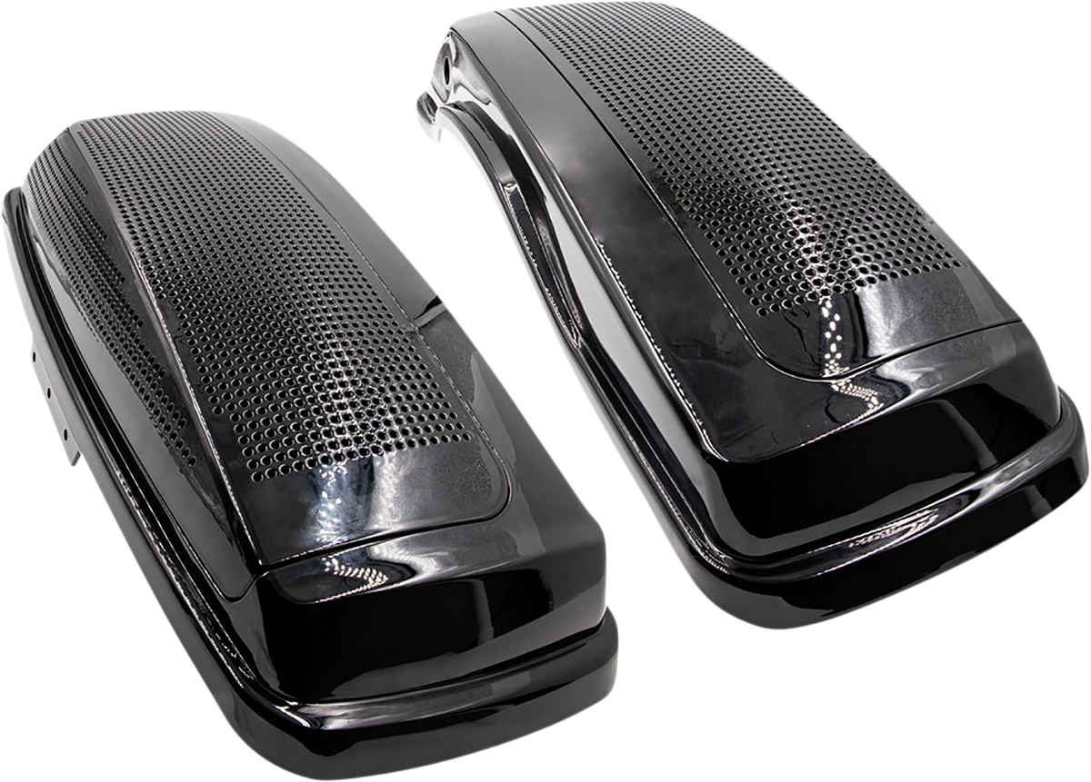 Saddlebag Lid with Speaker Cutouts