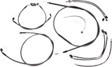 Black Pearl™ Designer Handlebar Installation Kit - 12"-14" - '18-'24 Softail