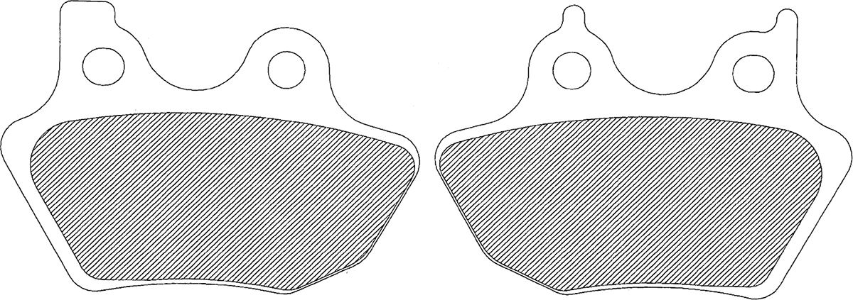 Semi-Metallic Brake Pads