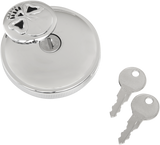 Screw-In Locking Skull Gas Cap