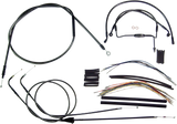 Black Pearl™ Designer Handlebar Installation Kit - 18"-20" - '96-'06 Touring
