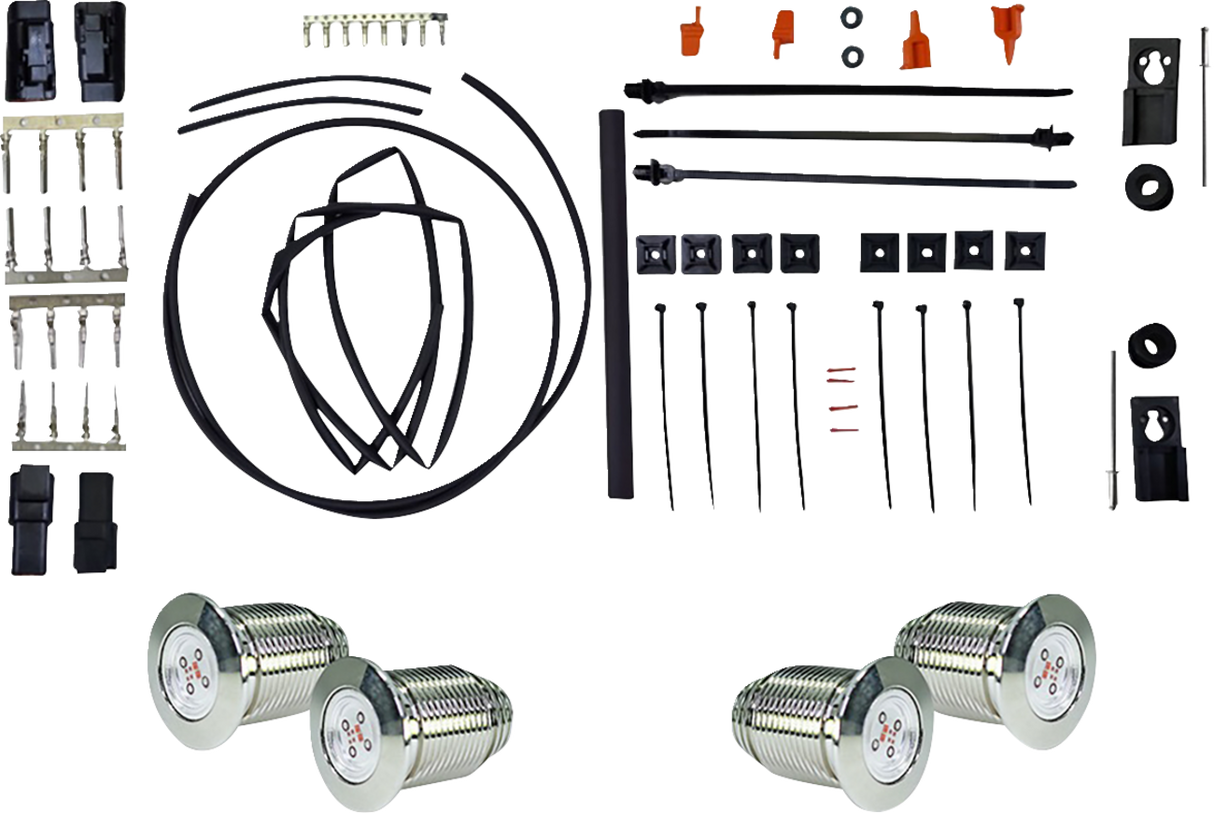 Bag Bolts Taillight Kit with Thunder Bolts
