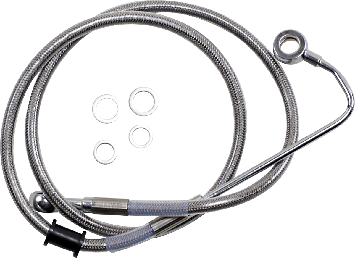 Extended Length Stainless Steel Brake Line